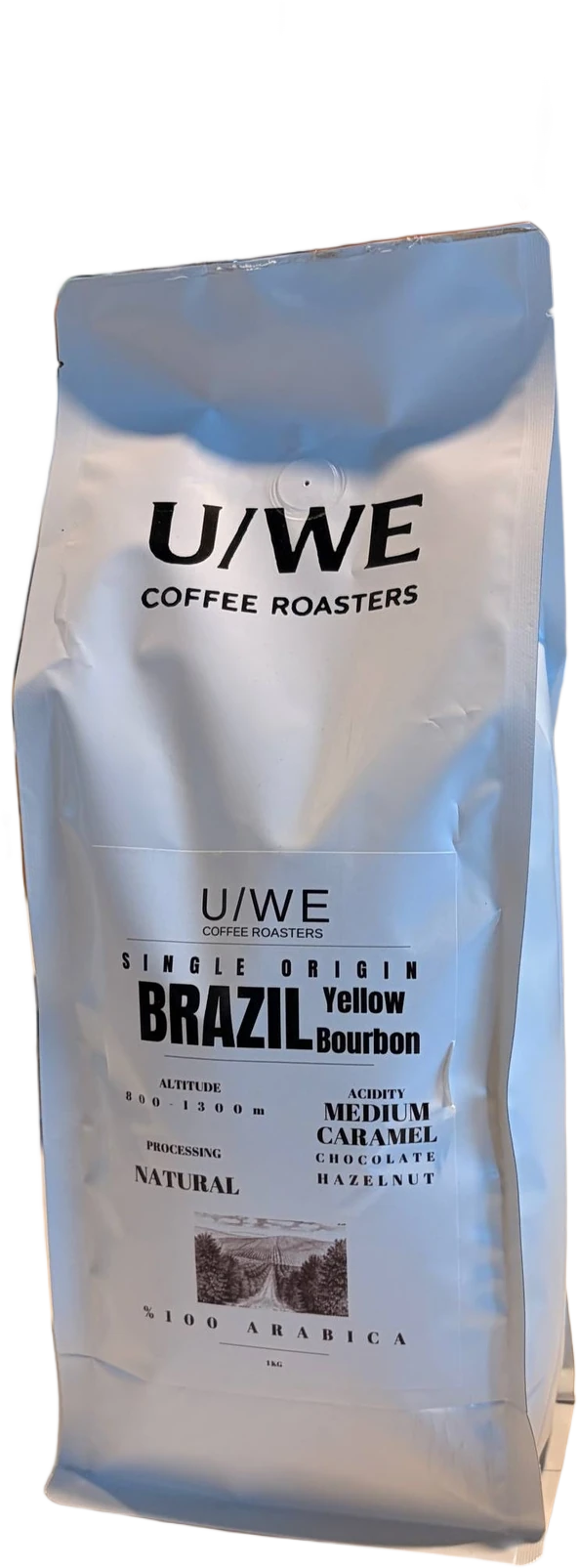 U/WE 1 kg Brazil Yellow Bourbon — künye